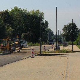 powiększ zdjęcie: Budowa ul. Adama Mickiewicza. Zobacz postęp prac