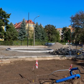 powiększ zdjęcie: Budowa ul. Adama Mickiewicza. Zobacz postęp prac
