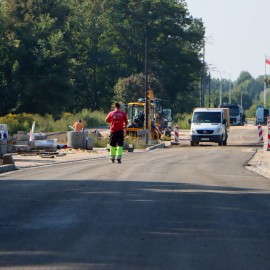 powiększ zdjęcie: Budowa ul. Adama Mickiewicza. Zobacz postęp prac
