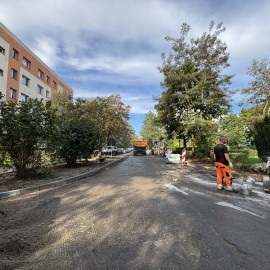 Modernizacja ul. Biegunowej – prace  na finiszu