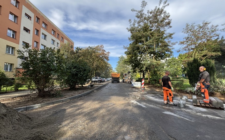 Modernizacja ul. Biegunowej – prace na finiszu