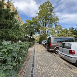 powiększ zdjęcie: Modernizacja ul. Biegunowej – prace na finiszu