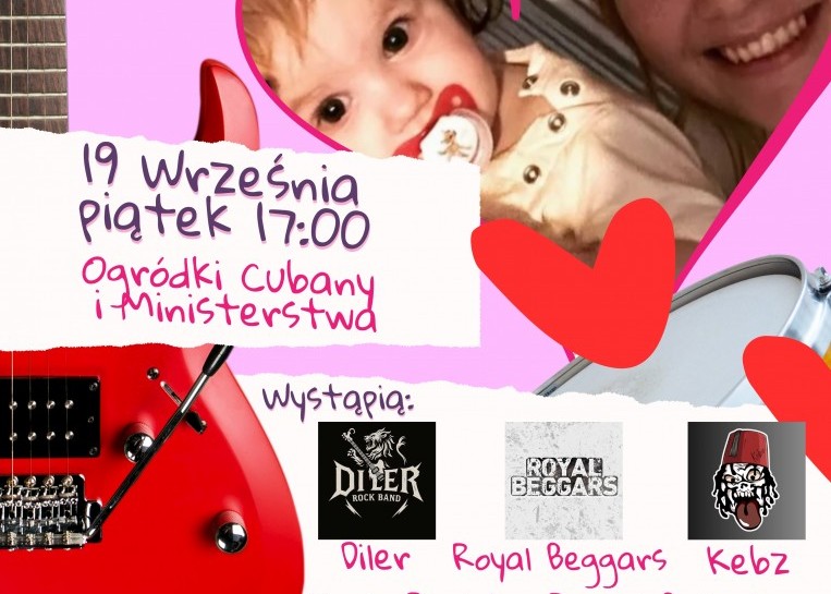 Gramy i pomagamy – rockowy koncert charytatywny dla Moniki Orszewskiej
