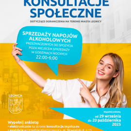 Konsultacje społeczne w sprawie nocnej sprzedaży alkoholu