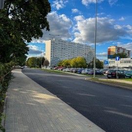 powiększ zdjęcie: Modernizacja ul. Biegunowej na os. Kopernika już zakończona