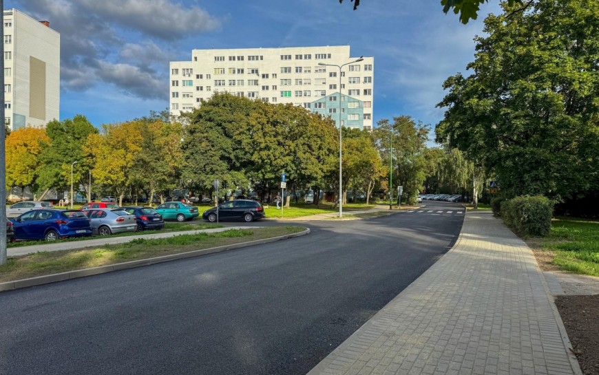 Modernizacja ul. Biegunowej na os. Kopernika już zakończona