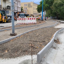 powiększ zdjęcie: Remont ul. Powstańców Śląskich. Zobacz jak przebiegają prace