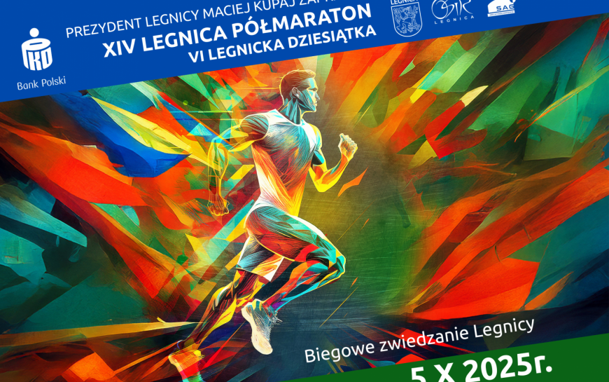 XIV Legnicki Półmaraton i V Legnicka Dziesiątka już 5 października