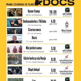 powiększ zdjęcie: Międzynarodowy Festiwal Filmowy WATCH DOCS po raz drugi w Legnicy