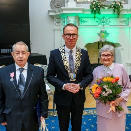 powiększ zdjęcie: Złote i szmaragdowe gody legnickich par