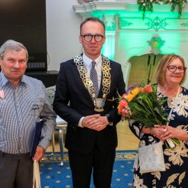 powiększ zdjęcie: Złote i szmaragdowe gody legnickich par