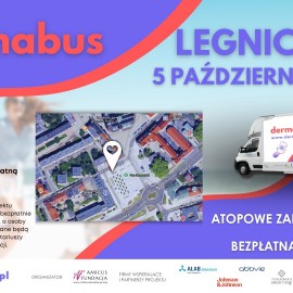 Darmowe badania dermatologiczne - DERMABUS na Placu Słowiańskim