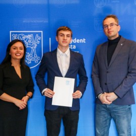 powiększ zdjęcie: Młodzieżowa Rada Miejska na starcie nowej kadencji