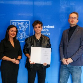 powiększ zdjęcie: Młodzieżowa Rada Miejska na starcie nowej kadencji