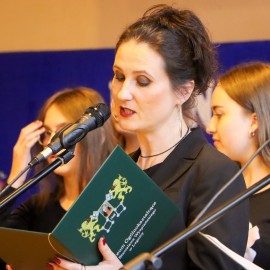 powiększ zdjęcie: Miejskie obchody Dnia Edukacji Narodowej w II Liceum Ogólnokształcącym