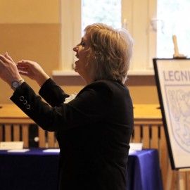 powiększ zdjęcie: Miejskie obchody Dnia Edukacji Narodowej w II Liceum Ogólnokształcącym