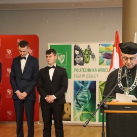 powiększ zdjęcie: Rozpoczęcie roku akademickiego w legnickiej filii Politechniki Wrocławskiej
