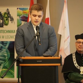 powiększ zdjęcie: Rozpoczęcie roku akademickiego w legnickiej filii Politechniki Wrocławskiej