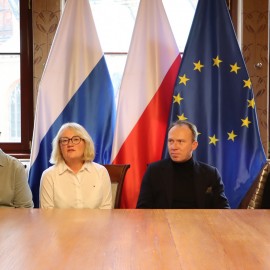 powiększ zdjęcie: Młodzież z francuskiego miasta Gap z wizytą w Legnicy