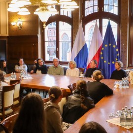 powiększ zdjęcie: Młodzież z francuskiego miasta Gap z wizytą w Legnicy