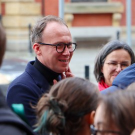 powiększ zdjęcie: Młodzież z francuskiego miasta Gap z wizytą w Legnicy