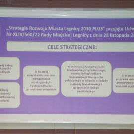 powiększ zdjęcie: Spotkanie Zespołu ds. aktualizacji Strategii Rozwoju Legnicy 2030 PLUS