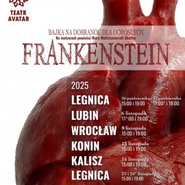 powiększ zdjęcie: Frankenstein Teatru Avatar - premiera spektaklu już 26 października w Legnicy