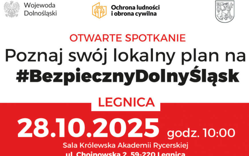 Ochrona ludności w praktyce – otwarte spotkanie informacyjne dla mieszkańców
