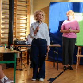 powiększ zdjęcie: By zdrowym być – legniccy uczniowie biorą udział w konkursie profilaktycznym