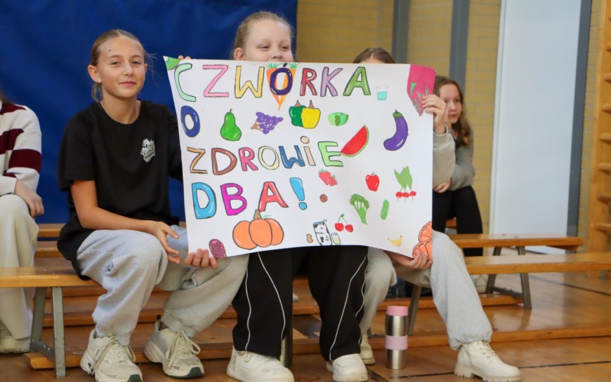By zdrowym być – legniccy uczniowie biorą udział w konkursie profilaktycznym