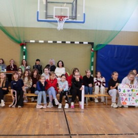 powiększ zdjęcie: By zdrowym być – legniccy uczniowie biorą udział w konkursie profilaktycznym