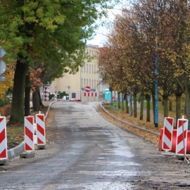 powiększ zdjęcie: Remont ul. Powstańców Śląskich. Zobacz jak przebiegają prace