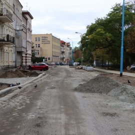 powiększ zdjęcie: Remont ul. Powstańców Śląskich. Zobacz jak przebiegają prace