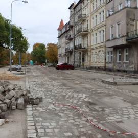 powiększ zdjęcie: Remont ul. Powstańców Śląskich. Zobacz jak przebiegają prace