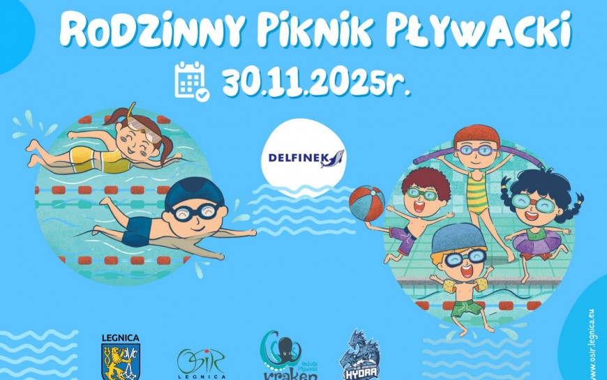 Rodzinny Piknik Pływacki na Basenie Delfinek