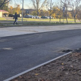 powiększ zdjęcie: Przebudowa ul. Śląskiej na odcinku od ul. Sikorskiego do ul. Łowickiej dobiega końca