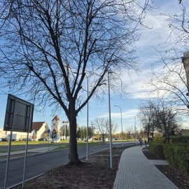 powiększ zdjęcie: Przebudowa ul. Śląskiej na odcinku od ul. Sikorskiego do ul. Łowickiej dobiega końca