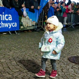powiększ zdjęcie: Biegli i maszerowali w świątecznym nastroju