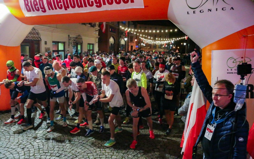 Biegli i maszerowali w świątecznym nastroju