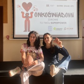 powiększ zdjęcie: Onkoświadomi – zdrowie to Twój Superpower