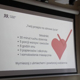 powiększ zdjęcie: Onkoświadomi – zdrowie to Twój Superpower