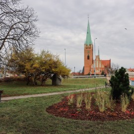Zakończono rewitalizację zieleńca przy ul. Jordana