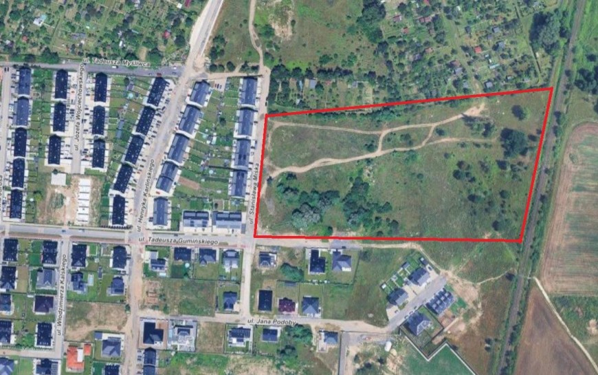 W rejonie ulic Miśka i Gumińskiego powstanie miejsce rekreacji i wypoczynku