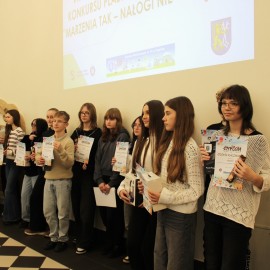 powiększ zdjęcie: IX Rejonowa Olimpiada Wiedzy o Uzależnieniach i Chorobie AIDS