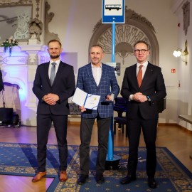 powiększ zdjęcie: 80 lat Miejskiego Przedsiębiorstwa Komunikacyjnego w Legnicy