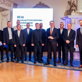 80 lat Miejskiego Przedsiębiorstwa Komunikacyjnego w Legnicy