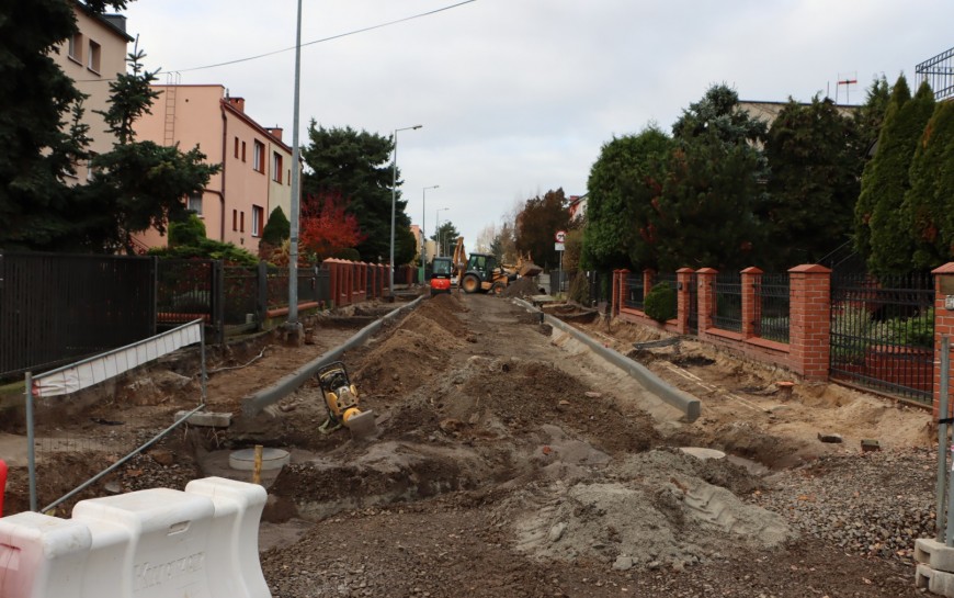 Legnicki Program Drogowy. Zobacz jak przebiega remont ul. Słonecznej