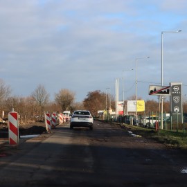 powiększ zdjęcie: Przebudowa ul. Poznańskiej na odcinku ul. Rzeszotarskiej do Struga
