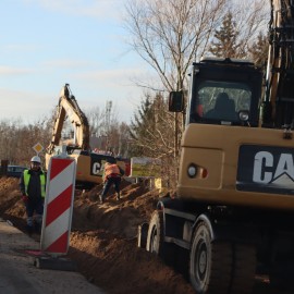 powiększ zdjęcie: Przebudowa ul. Poznańskiej na odcinku ul. Rzeszotarskiej do Struga