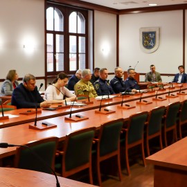 powiększ zdjęcie: Przygotowania do akcji "ZIMA"